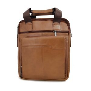 Borseta lux business din piele naturala maro deschis Magrot 26/32