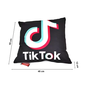 Perna personalizata imprimeu Tik Tok 45 x 45 cm Magrot 20163 3
