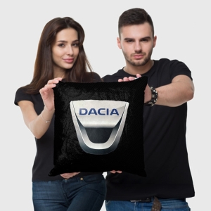 Perna personalizata cu sigla Dacia, Fata de perna si burduf detasabil 45 x 45, bumbac Magrot 20315 negru 4 Perna personalizata cu sigla Dacia, Fata de perna si burduf detasabil 45 x 45, bumbac Magrot 20315 negru
