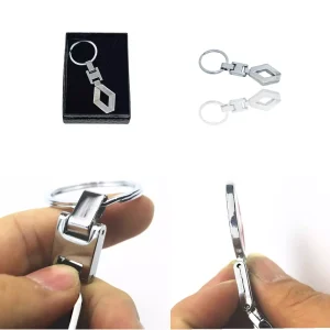 Breloc Renault 3d, din metal inoxidabil, ambalat in cutie, Magrot 20388 4 Breloc Renault 3d, din metal inoxidabil, ambalat in cutie, Magrot 20388