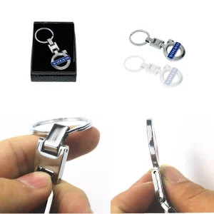 Breloc Volvo Premium - un accesoriu elegant și durabil pentru fanii Volvo cutie cadou Magrot 20394