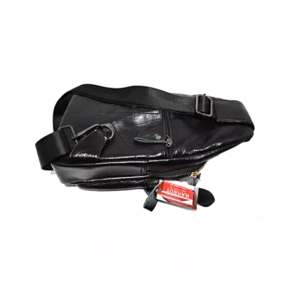 Borseta / crossbody din piele naturala, de umar, pe o parte, negru, 30/18, Magrot 125 - imagine 5