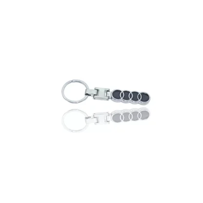 Breloc Audi premium, din metal inoxidabil, ambalat in cutie, Magrot 20386 Audi - imagine 3
