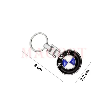 Breloc BMW 3d cu doua fete, metalic Magrot 20099 - imagine 4
