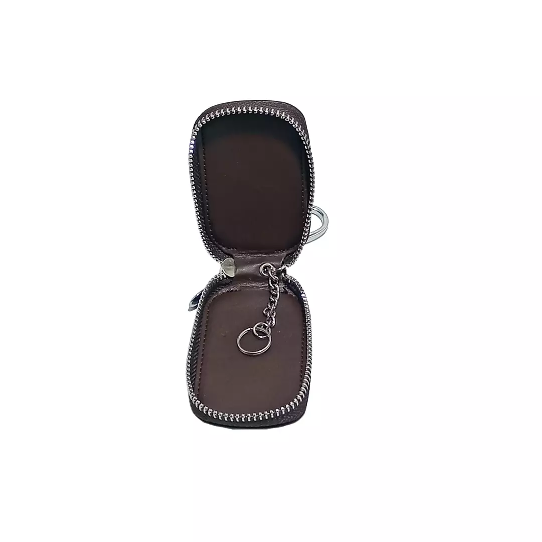 Breloc, husa chei, Mercedes, maro 9 x 5 cm, Magrot 20376 3 Breloc, husa chei, Mercedes, maro 9 x 5 cm, Magrot 20376 - imagine 3