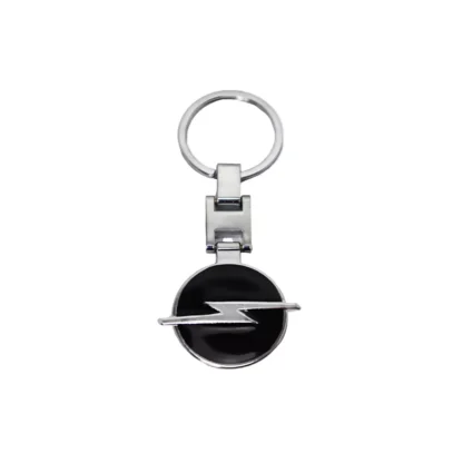 Breloc Opel 3D metalic cu două fețe - un accesoriupentru fanii Opel