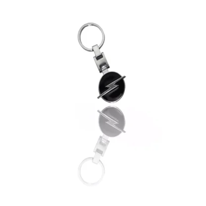Breloc Opel 3D metalic cu două fețe - un accesoriupentru fanii Opel - imagine 2