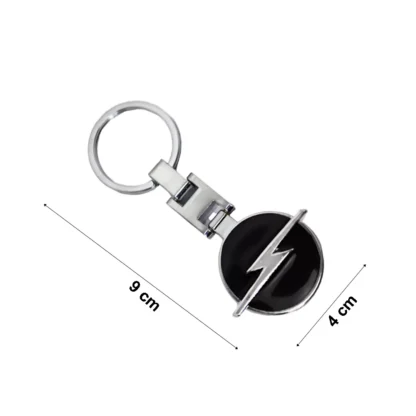 Breloc Opel 3D metalic cu două fețe - un accesoriupentru fanii Opel - imagine 3