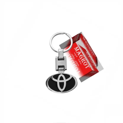 Breloc Toyota 3d cu doua fete, model premium in cutie Magrot 20177 - imagine 4
