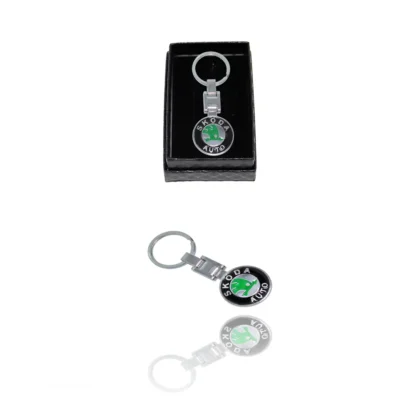 Breloc premium skoda 3d cu doua fete Magrot 20167 - imagine 3