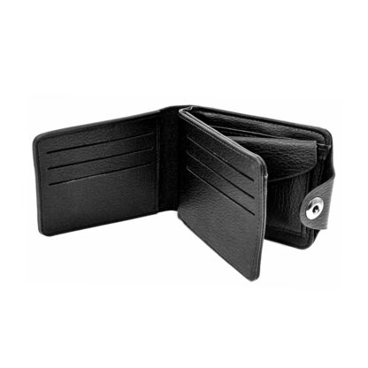 Portofel barbatesc, Skoda negru, din piele, cu sigla skoda,12 x 10 x 2 cm, Magrot 20047 - imagine 2