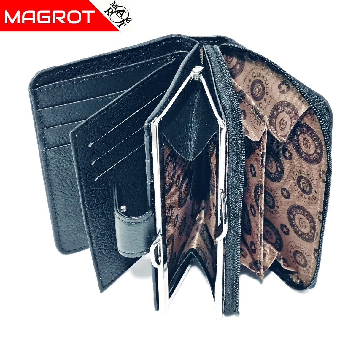 Portofel Dama Mic din Piele Naturala Bleumarin – 8 Sloturi pentru Carduri si 3 Zone Separate agrot 13898 5 Portofel Dama Mic din Piele Naturala Bleumarin – 8 Sloturi pentru Carduri si 3 Zone Separate agrot 13898 - imagine 5