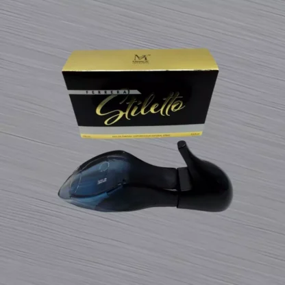 Parfum pentru femei, 100 ml, Stiletto, tip pantof, negru blue Magrot 20416