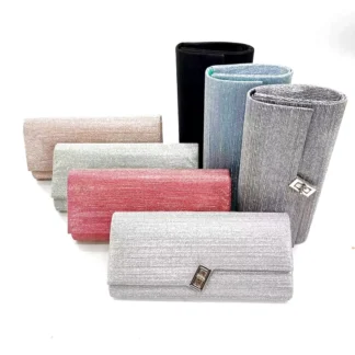 Geanta plic de seara, pentru ocazii si petreceri, culor sidef, 26 x 12 cm, Magrot B 42 Megastyle