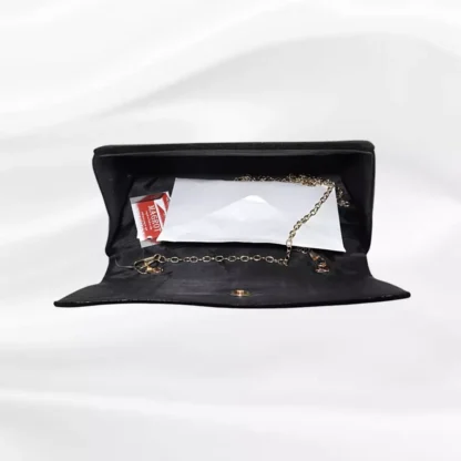 Geanta plic de seara, pentru ocazii si petreceri, negru, catifea, 26 x 12 cm, Magrot 20442 Magrot shop online