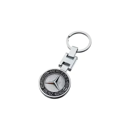 Breloc premium Mercedes 3d cu doua fete, material inox, Magrot 24039 Mercedes (1) Magrot shop