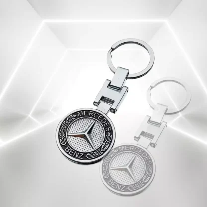 Breloc premium Mercedes 3d cu doua fete, material inox, Magrot 24039 Mercedes (1) Magrot shop