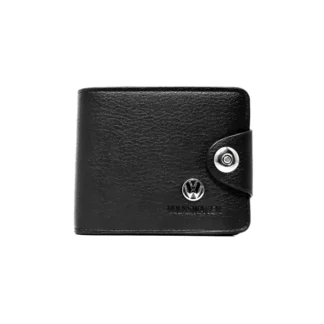 Portofel Volkswagen barbatesc, negru, din piele, MAGRO