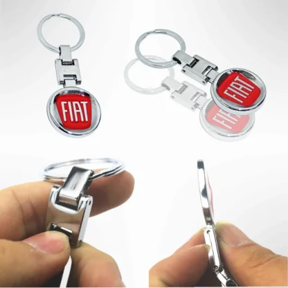 Breloc Fiat 3d cu doua fete, metalic Magrot 24043 (1) Magrot shop