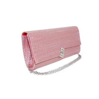 Geanta plic de seara, pentru ocazii si petreceri, Rosu sidef, 26 x 12 cm, Magrot 25007