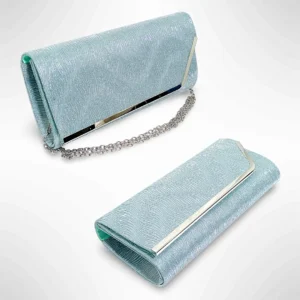 Geanta dama tip plic de seara, ocazii si petreceri, Blue relief, 26 x 12 cm, Magrot 25022 (1)A (1) Magrot Shop Megastyle