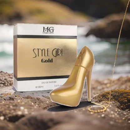 Parfum dama, Style Girl Gold 90 ml, model pantof, auriu Magrot 25031 (1) Magrot Megastyle shop