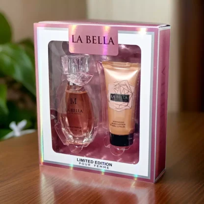 Set Cadou Dama – Parfum si Crema de Corp, La Bella, Magrot 25039