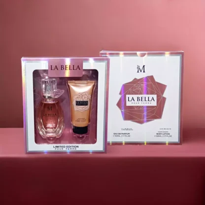 Set Cadou Dama – Parfum si Crema de Corp, La Bella, Magrot 25039