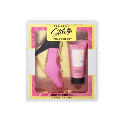Set Cadou Stiletto Pink Poetry – Parfum si Crema de Corp, Eleganta si Rafinament Magrot 25035