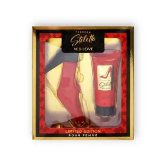 Set Cadou Stiletto Red Love Parfum si Crema de Corp Eleganta si Rafinament Magrot 25036 Megastyle (1)