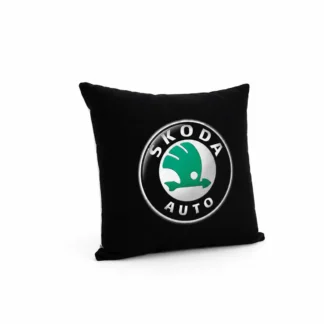 Fata de perna, husa cu sigla Skoda, 45 x 45, Magrot, 26038