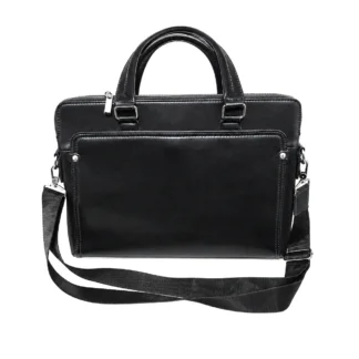 geanta laptop business 14 inch neagra piele ecologica