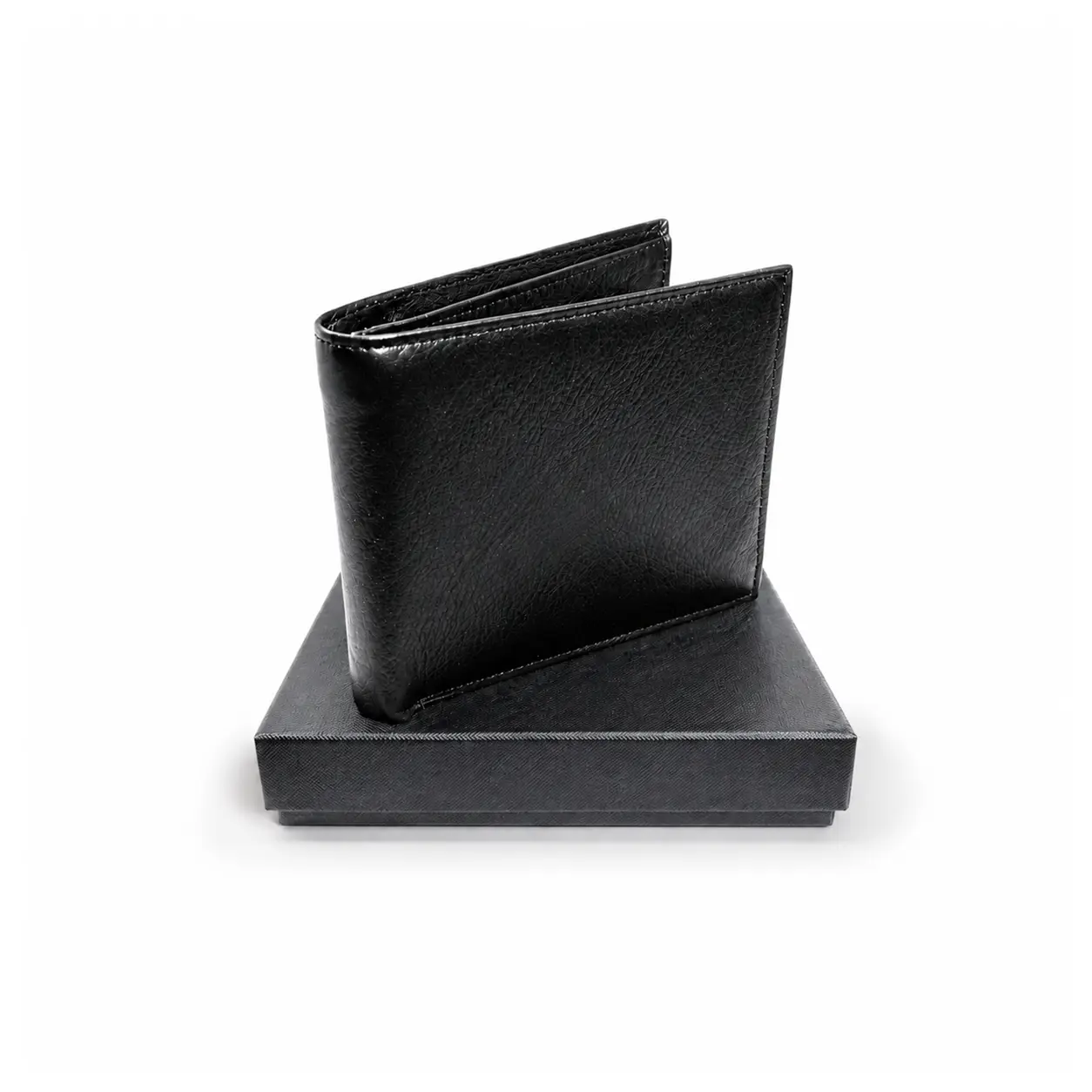 Portofel Barbati din Piele Naturala, Business, 7 Spatii Carduri, Buzunar Monede, Compartiment Bancnote, Documente CI, Negru, 12x10x2 cm, MAGROT 26031 1 Portofel barbati MAGROT din piele naturala ovina negru prezentat pe cutie eleganta