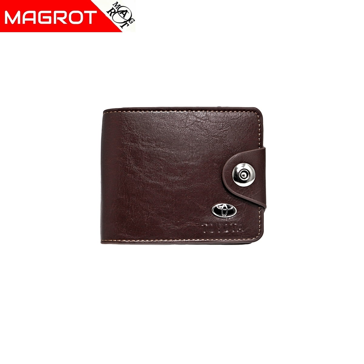 Portofel toyota, maro,12 x 10 x 2 cm Magrot Shop