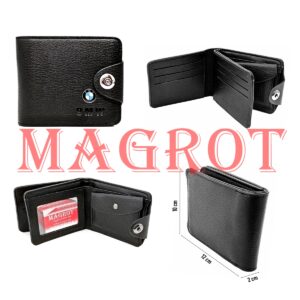Portofel Magrot, BMW negru, din piele 13897