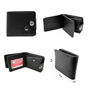 Set portofel negru si breloc negru Volkswagen, Magrot 084, 20084